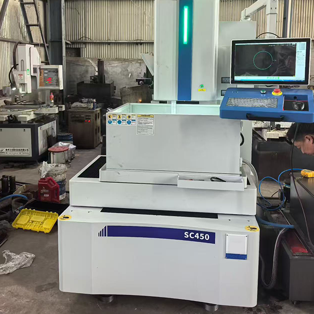 Medium-speed wire-cut EDM